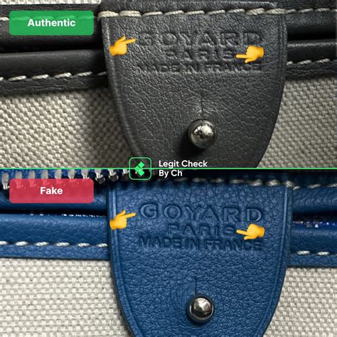 goyard fake or real